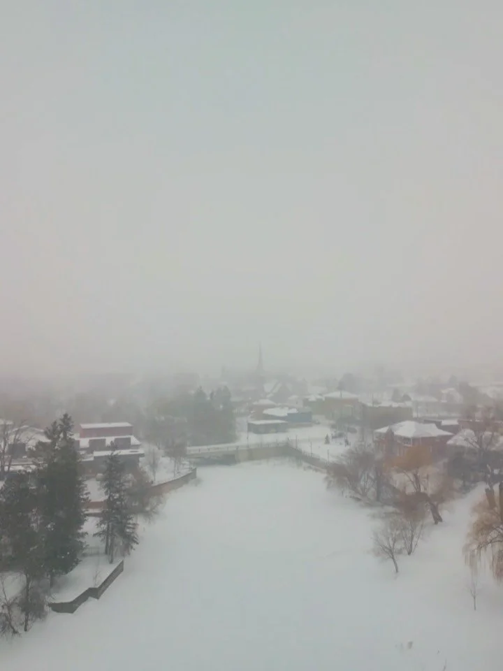 Snow Day! ❄️ Kemptville put on its &ldquo;winter filter&rdquo; today. 

Check out downtown Kemptville covered in snow. ⛄️ 

#snowday #kemptville #northgrenville #smalltown