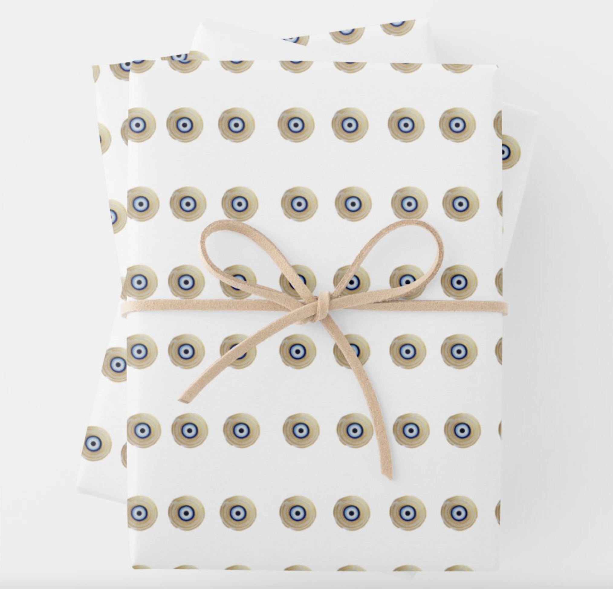 a-magical-circle-of-protection-evil-eye-wrapping-paper-by-tammy-machmali -Great for wrapping gifts!!!