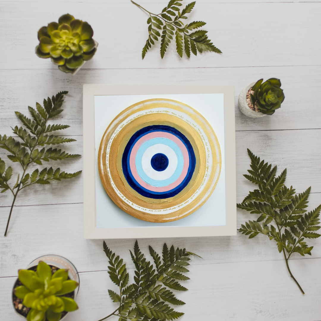 Feminine Divine protection Circle on A Canvas