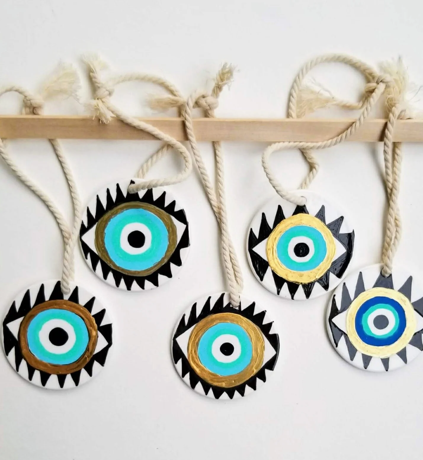 Peaceful Eye Ornaments