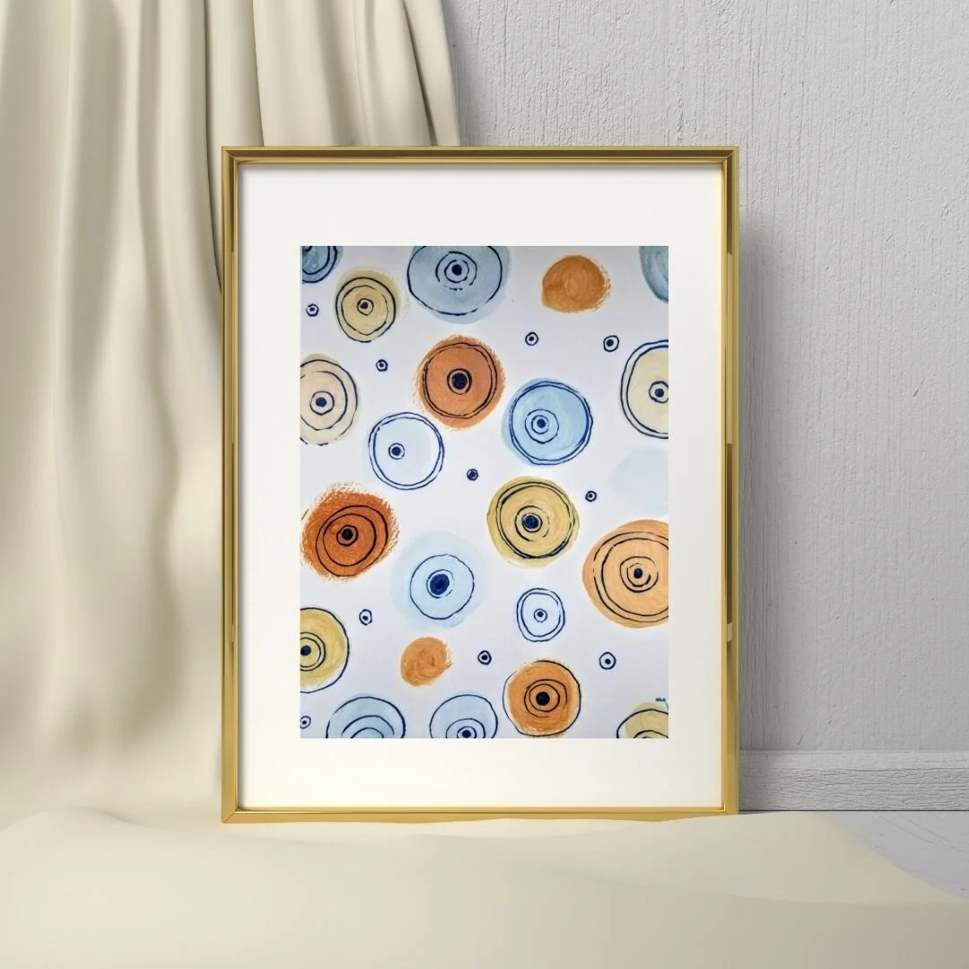 Don’t Stop, Keep Moving - 9x12 inch acrylic painting