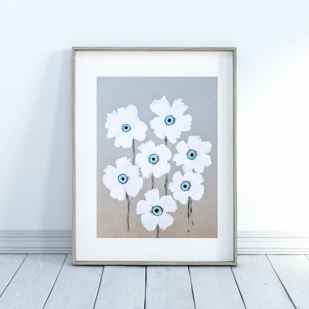 abstract, and romantic, this monochromatic acrylic floral painting is at once minimalistic and complex by tammy machmali.jpg
