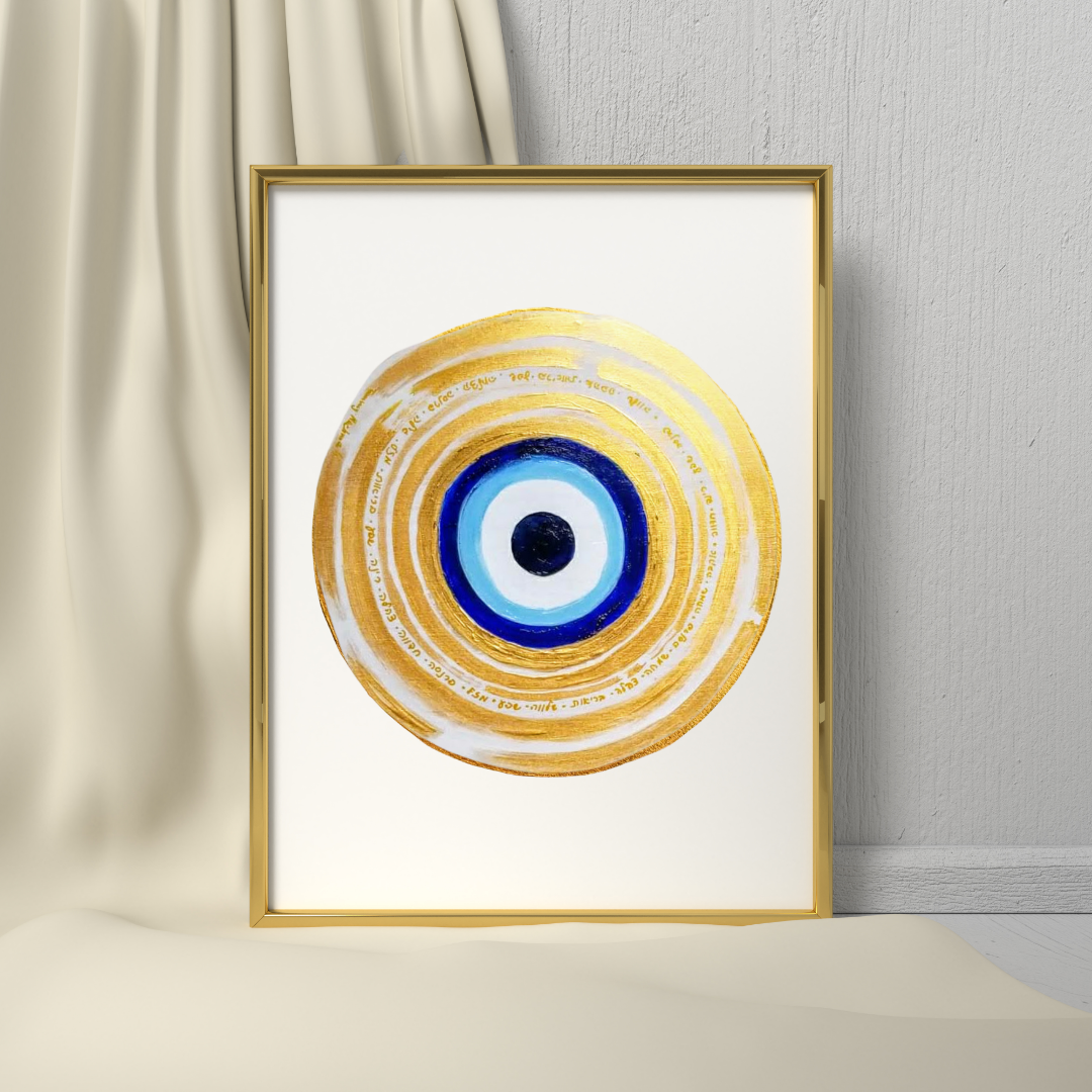 A magical Circle of Protection Evil Eye