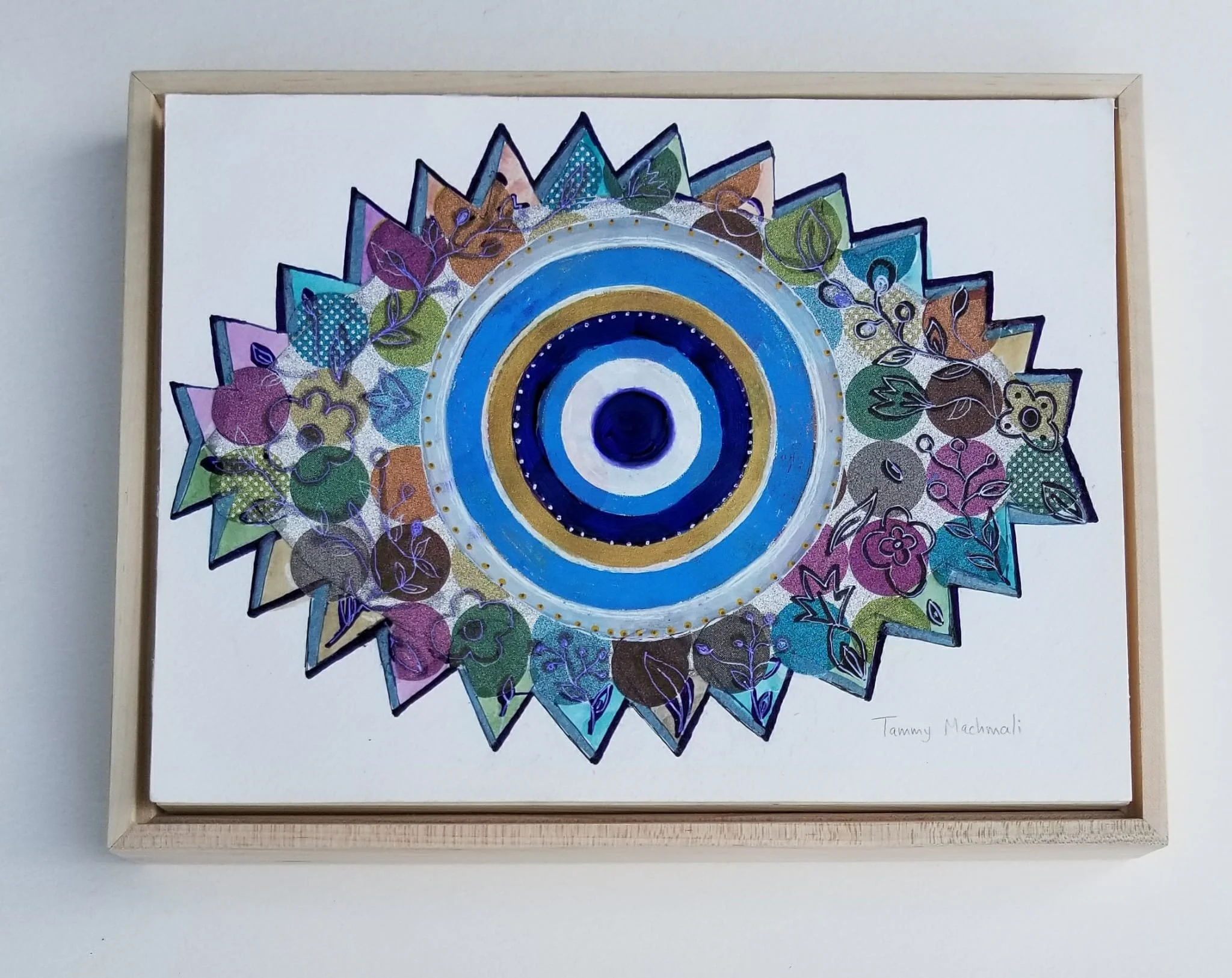 Dreaming of Life painting by Tammy Machmali framed.jpeg