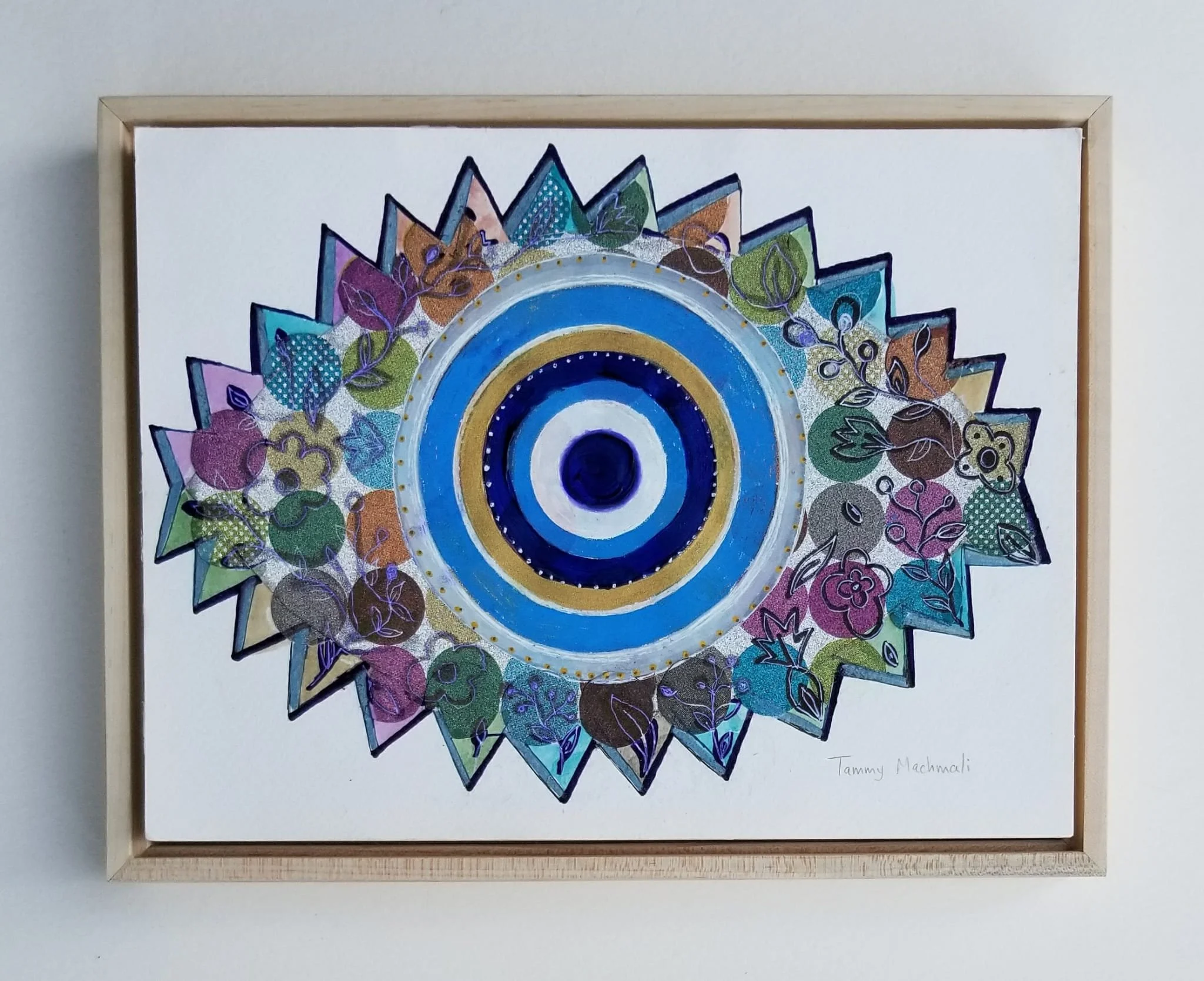 Dreaming of Life painting by Tammy Machmali framed 2.jpeg