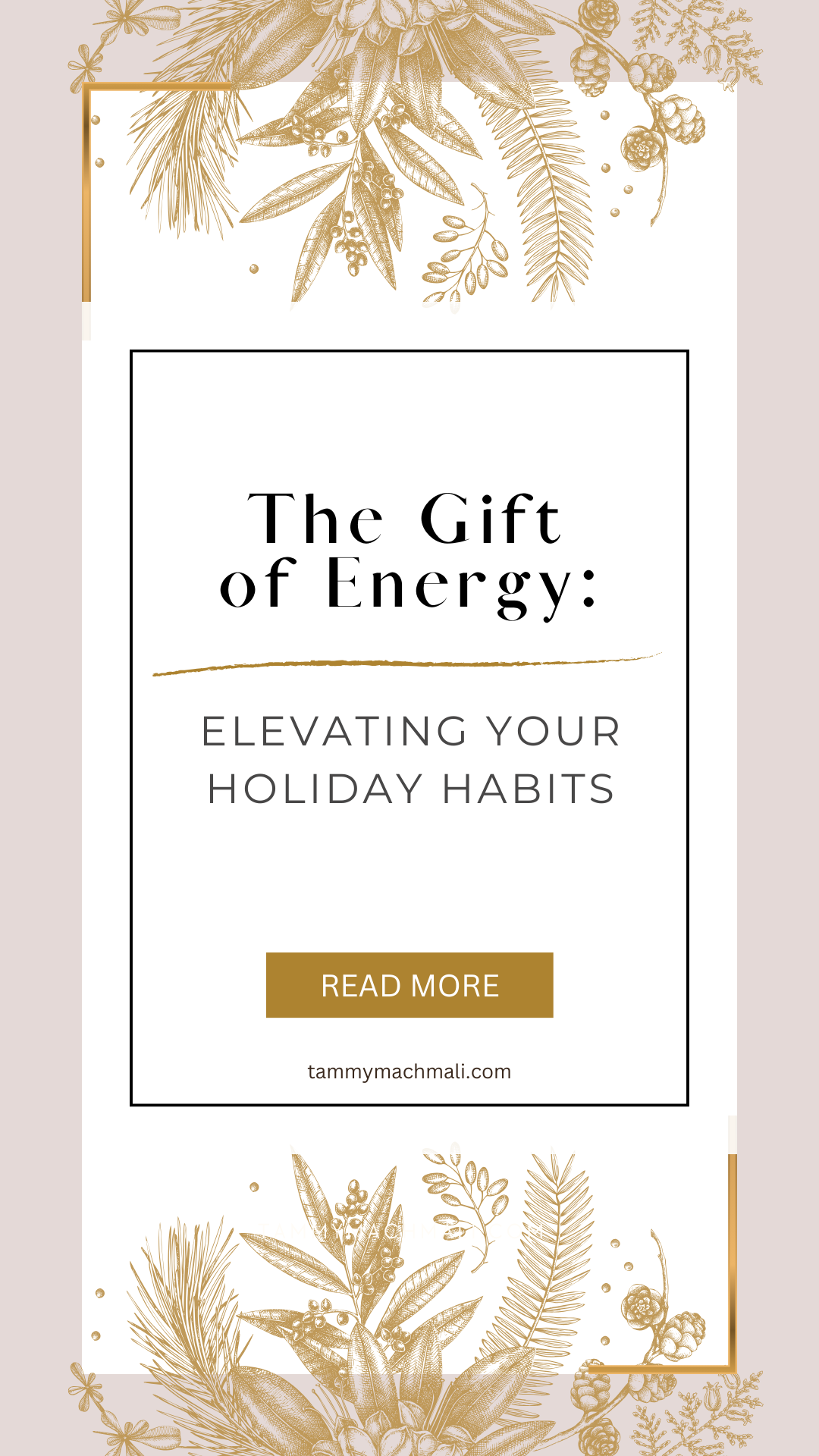 The Gift of Energy: Elevating Your Holiday Habits