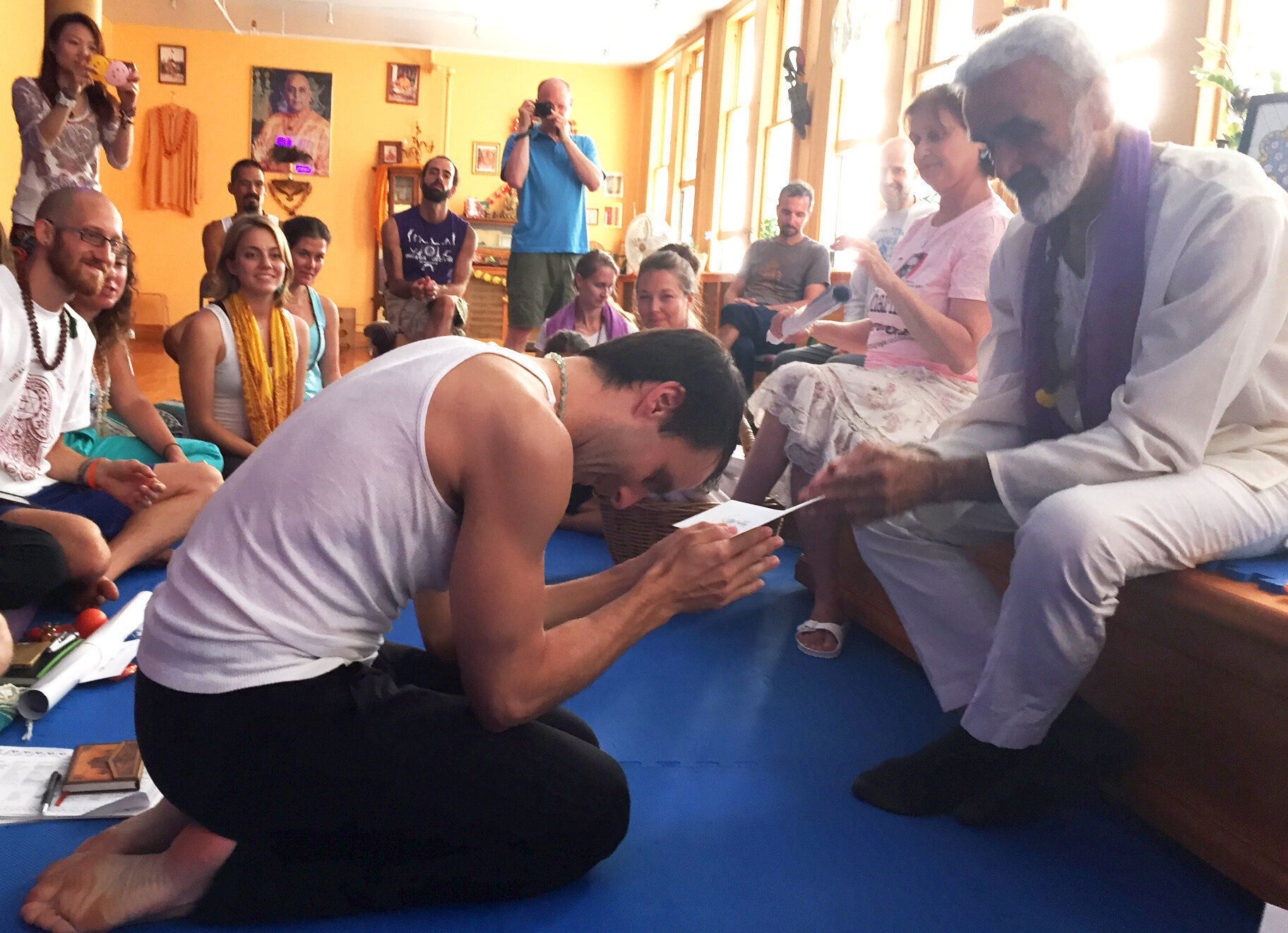 Sri Dharma Mittra - At Dharma Yoga Center