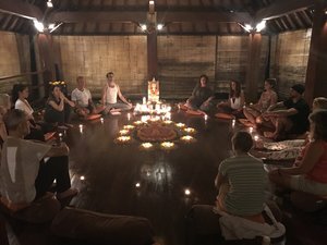 Powerful opening circle ceremony! 