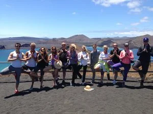 Galapagos Islands Adventure Yoga Retreat!  Day 2!