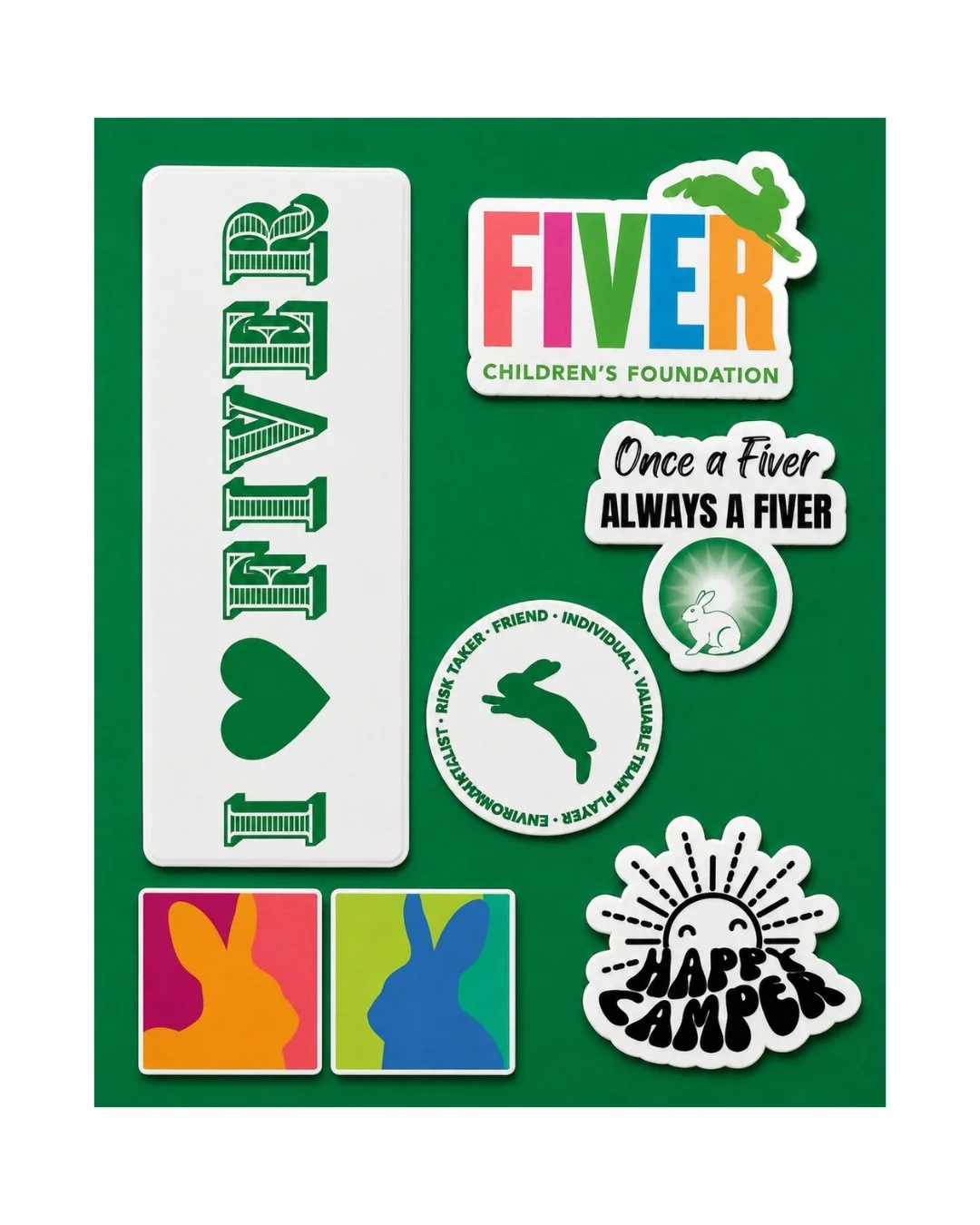 Fiver Sticker Sheet
