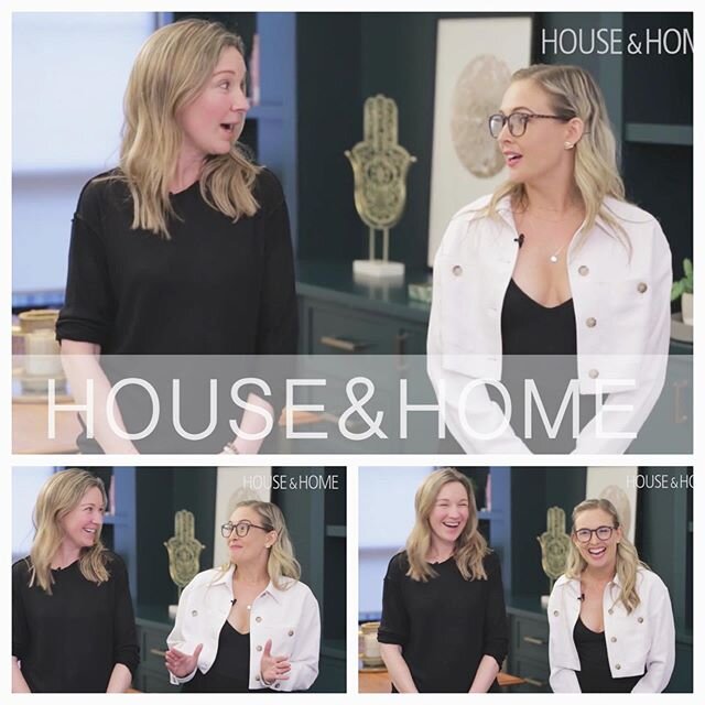 New @houseandhomemag video out! It showcases a stunning main floor transformation collaboration with my girl @charliecoulldesign. Spoiler alert: I say &ldquo;vibes&rdquo; quite a bit 🤷🏼&zwj;♀️. Link in bio!!!!!
