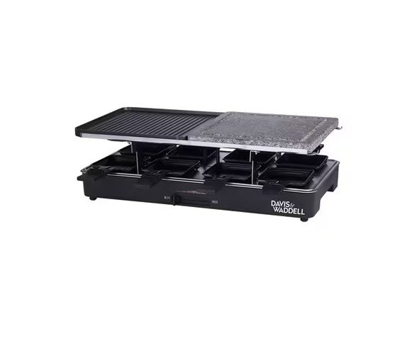 8 Person Electric Party Grill Black