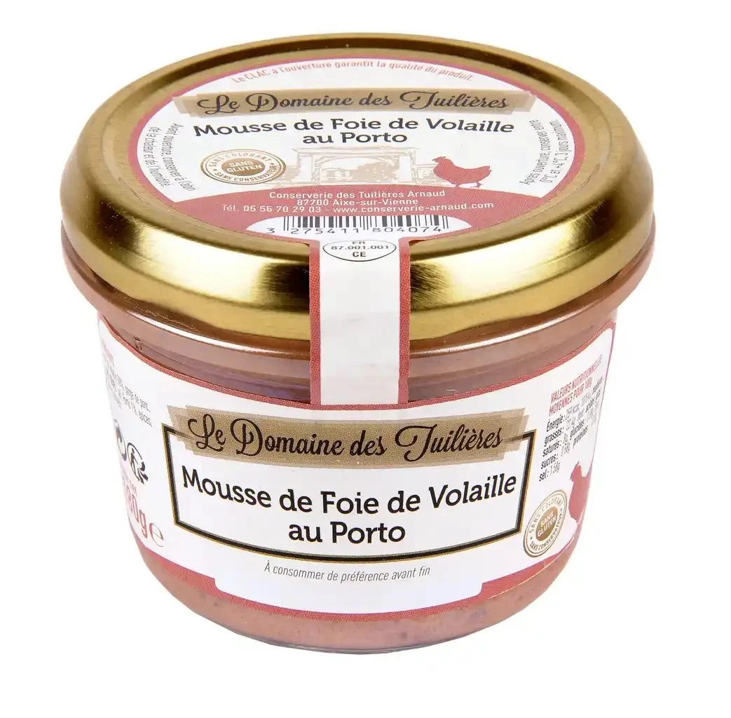 Poultry Liver Mousse with Port Wine 180g