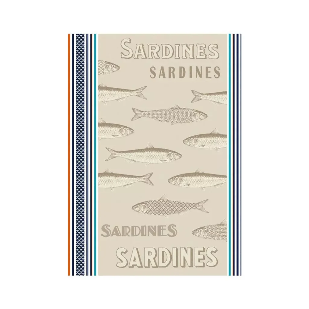 Tea towel Sardines.webp