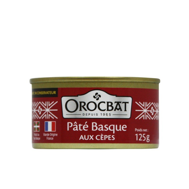 Pate Basque aux Cèpes (Basque Pork Pâté with Porcini)