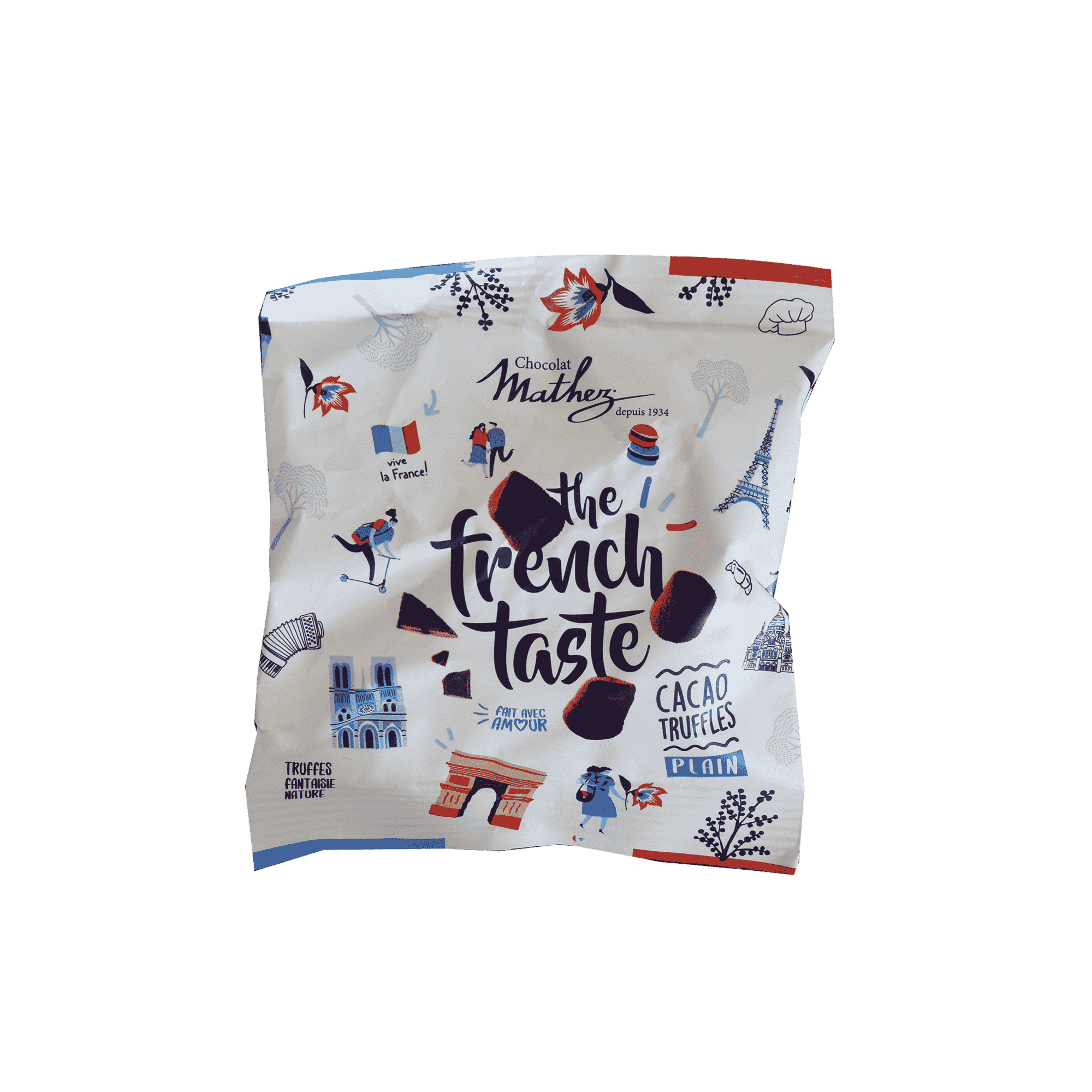 Mathez Plain Cocoa Truffles 35g