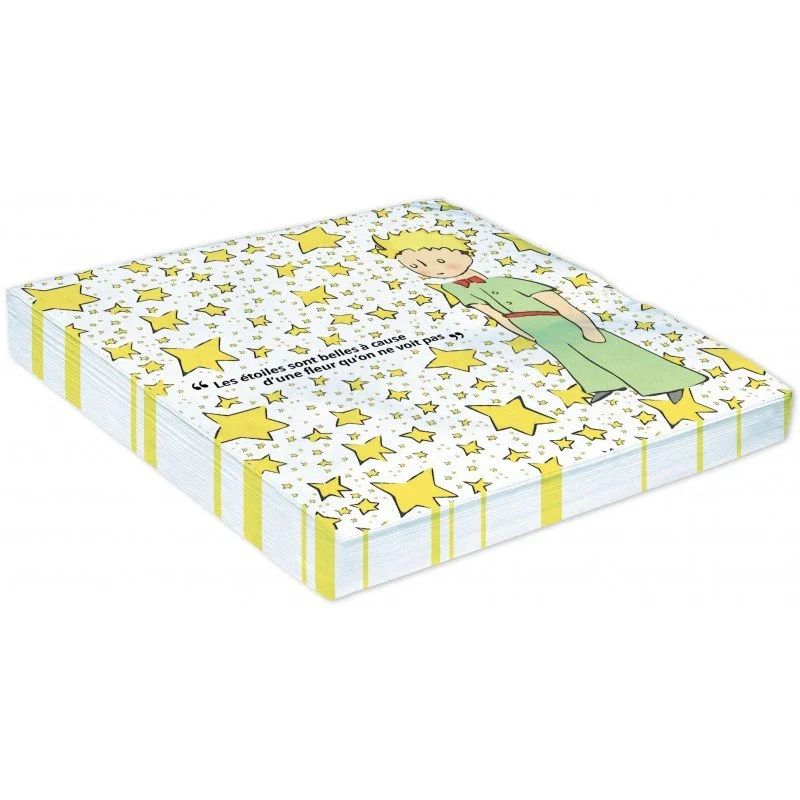 Napkin Petit Prince Stars.jpg