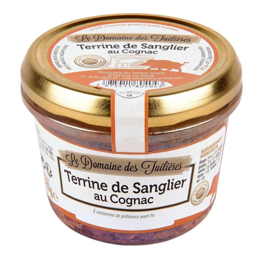 Wild Boar Terrine with Cognac