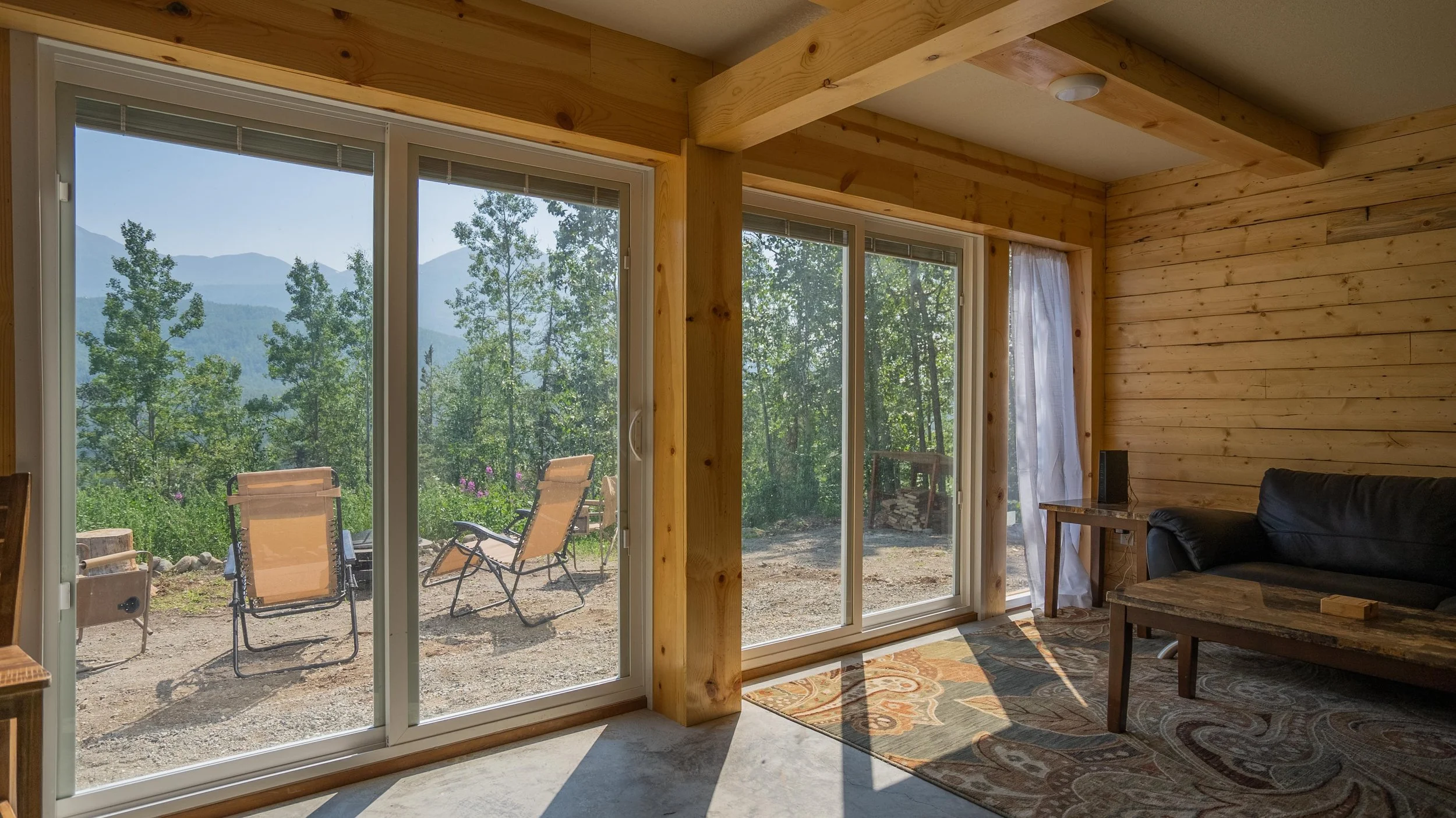 Floor to ceiling windows