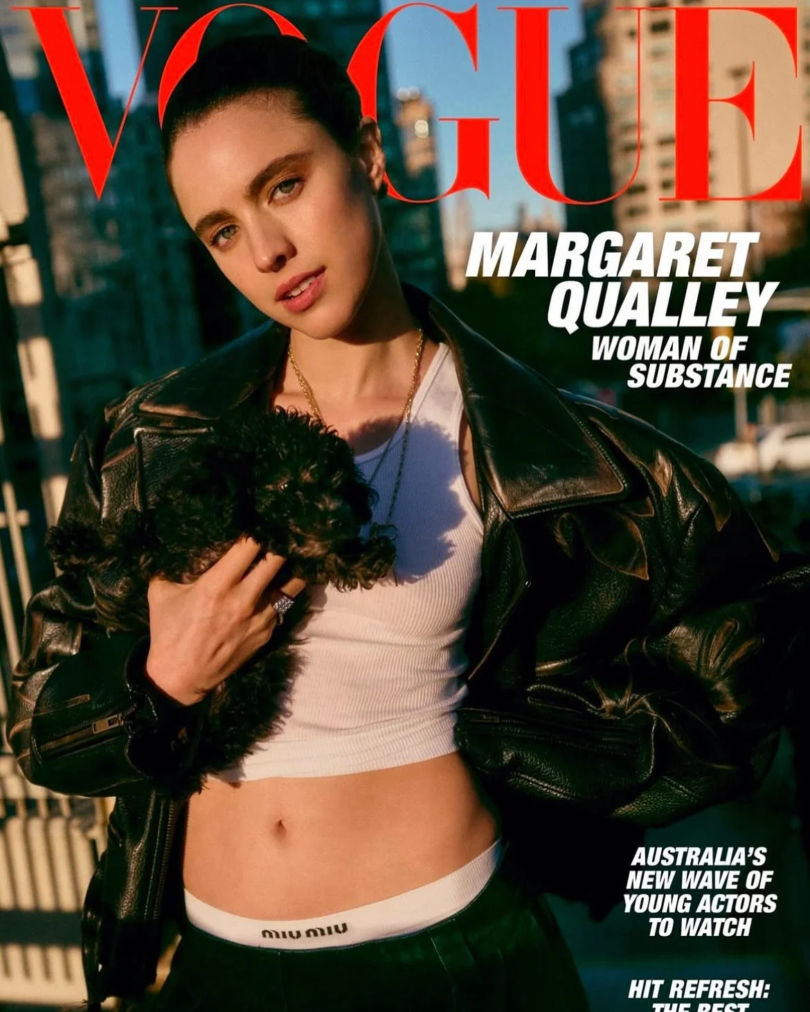 A bit late to the party here but there&rsquo;s still time to grab a copy of this month&rsquo;s Vogue Australia!

Thank you @Australiansinfilm for another spin with the Heath Ledger Scholarship &amp; @VogueAustralia for this feature on #HLS2024 

Vogu