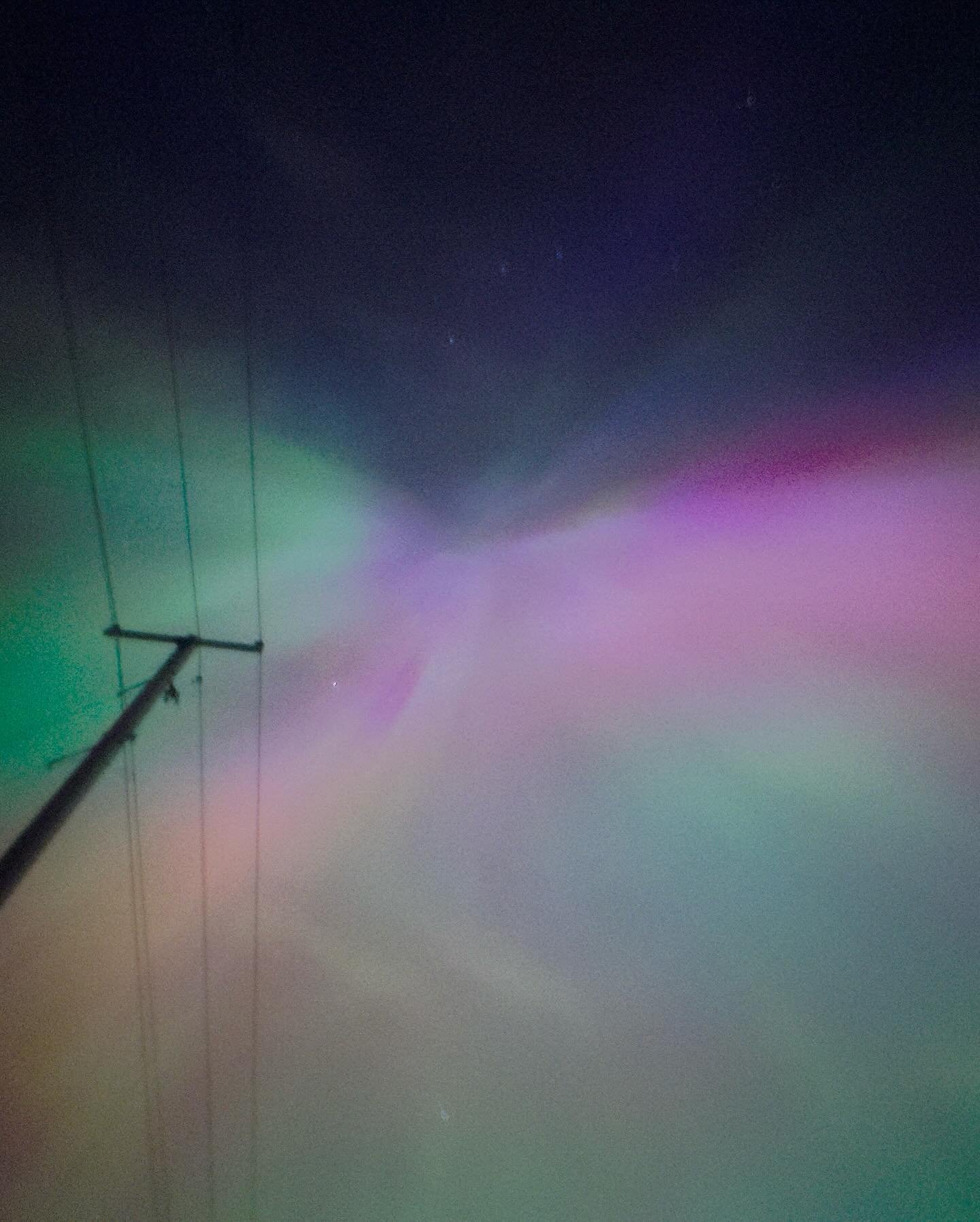 Well played Mother Nature. Aurora Borealis for the win. #naturemakesthebestart