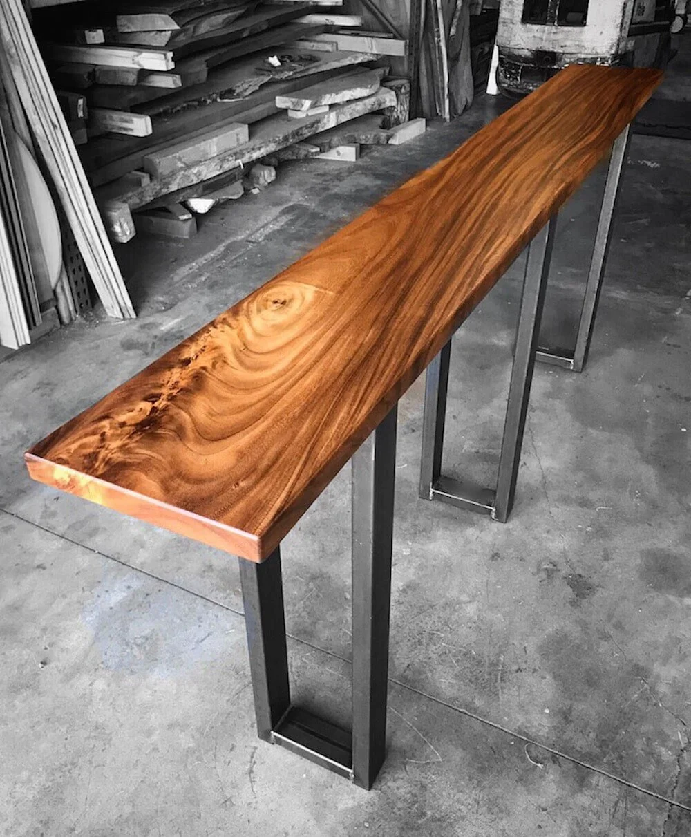 Custom console table