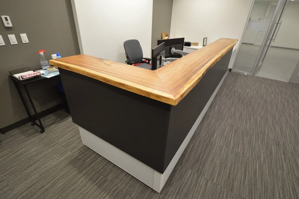 Custom office furniture and counters made on Oahu — Furniture Maker