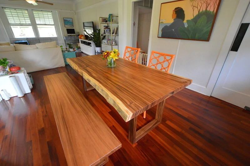 Monkeypod dining table just delivered!