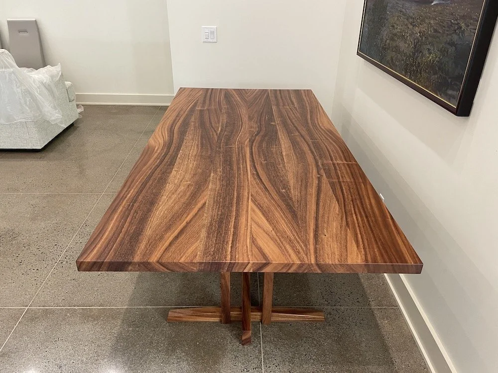 hawaiian wood — Satoshi Yamauchi's Recent Works — Furniture Maker