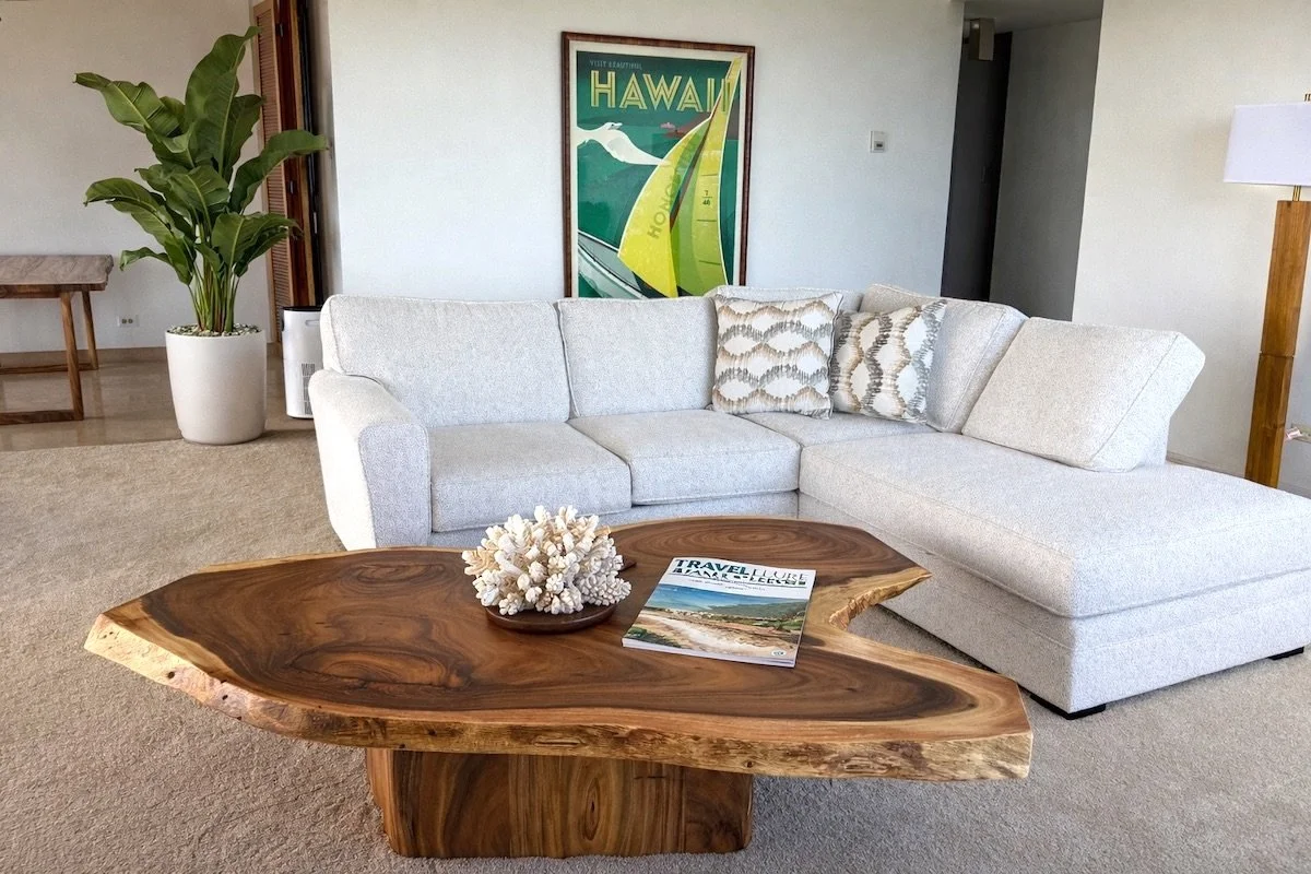 A Living Work of Art: The Monkeypod Coffee Table