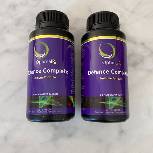 Optimal Defence complete is back in stock! 
If you have these tablets in your cupboard- pull them out and start boosting your immune system..1-2 tablets daily with food.