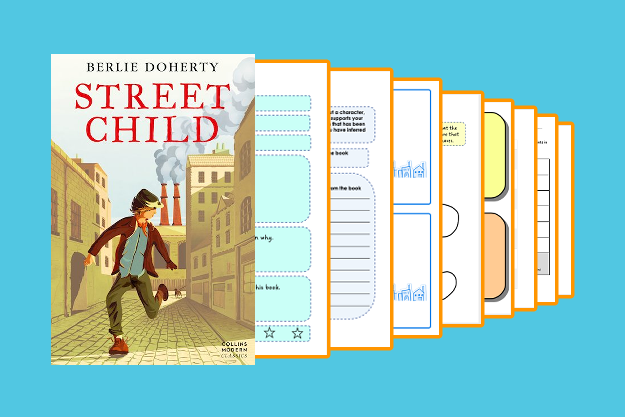 Screenshots of the resources found in the Street Child Pack.