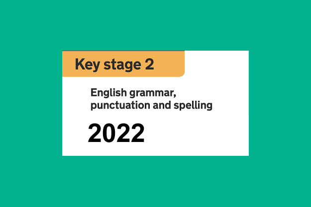 Screenshot of the 2024 KS2 grammar, punctuation and spelling SAT booklet.