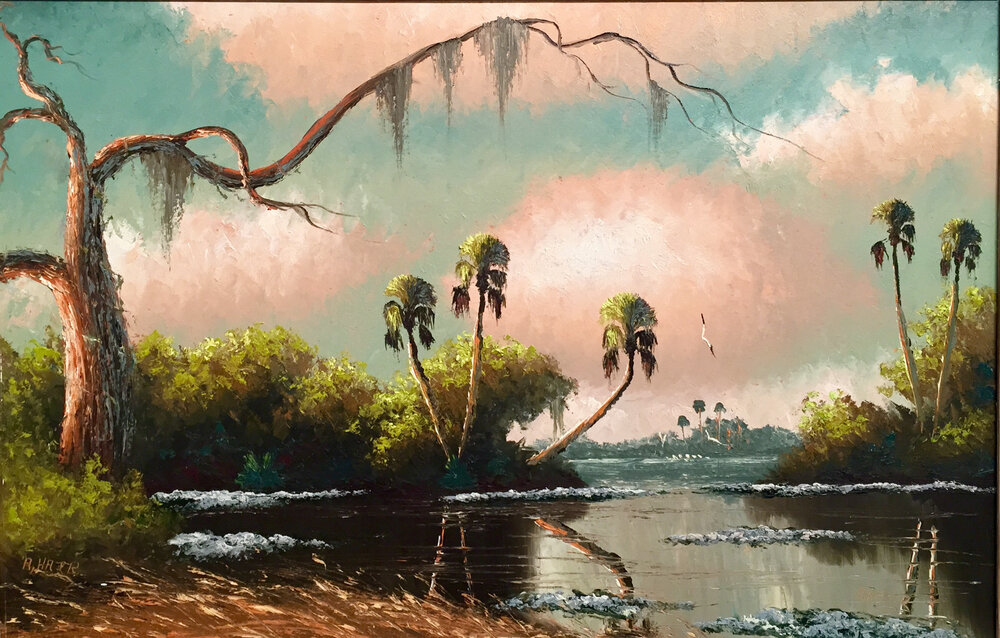 Untitled Landscape - The Florida Highwaymen