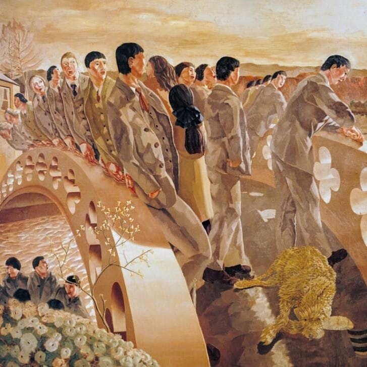 On 30th of June, 1891, Stanley Spencer was born. He was a painter known for his unique vision, his detailed figurative compositions and for his personal eccentricity.

What a character, and what a legacy of incredible work.

#stanleyspencer #cookham 