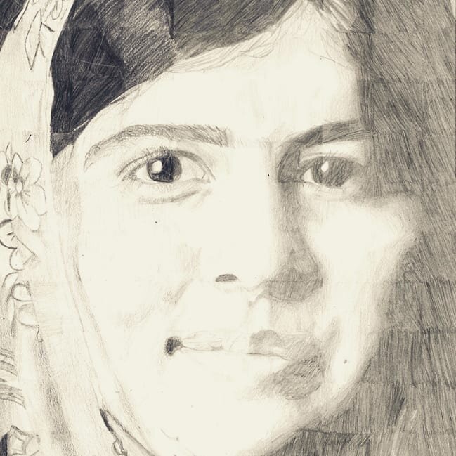 &ldquo;To me, the moral of the story was that there will always be hurdles in life, but if you want to achieve a goal, you must continue.&rdquo;

Portrait of Malala Yousafzai, by Year 8 Chenderit Student

PS- PLEASE VOTE FOR US IN THE NORTHAMPTONSHIR