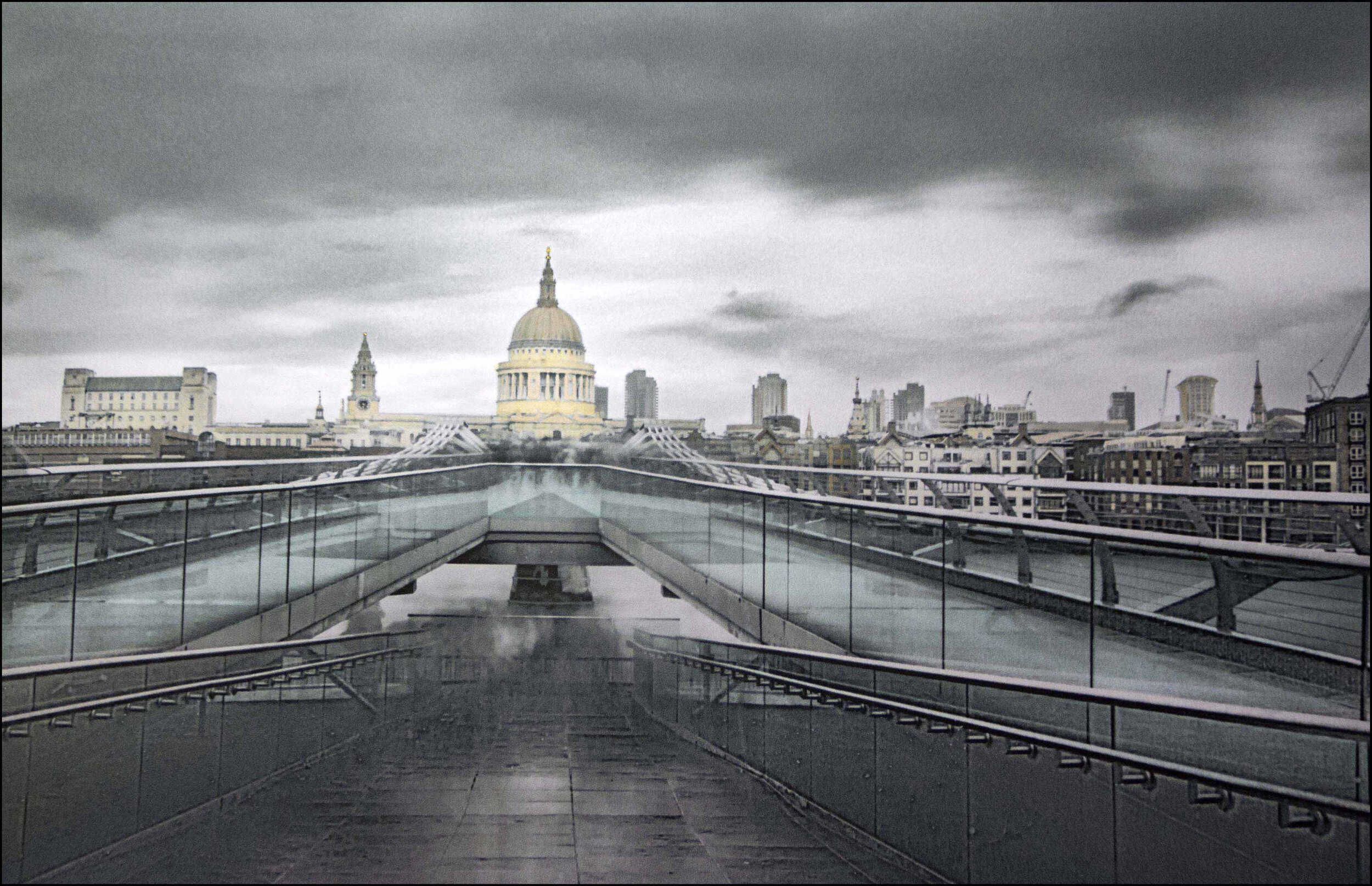 Millennium Bridge, London by Janine Kilroe