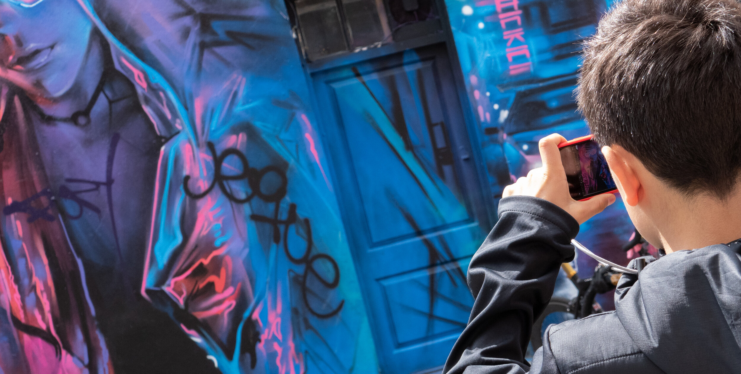 Graffitti Fan by John Credland