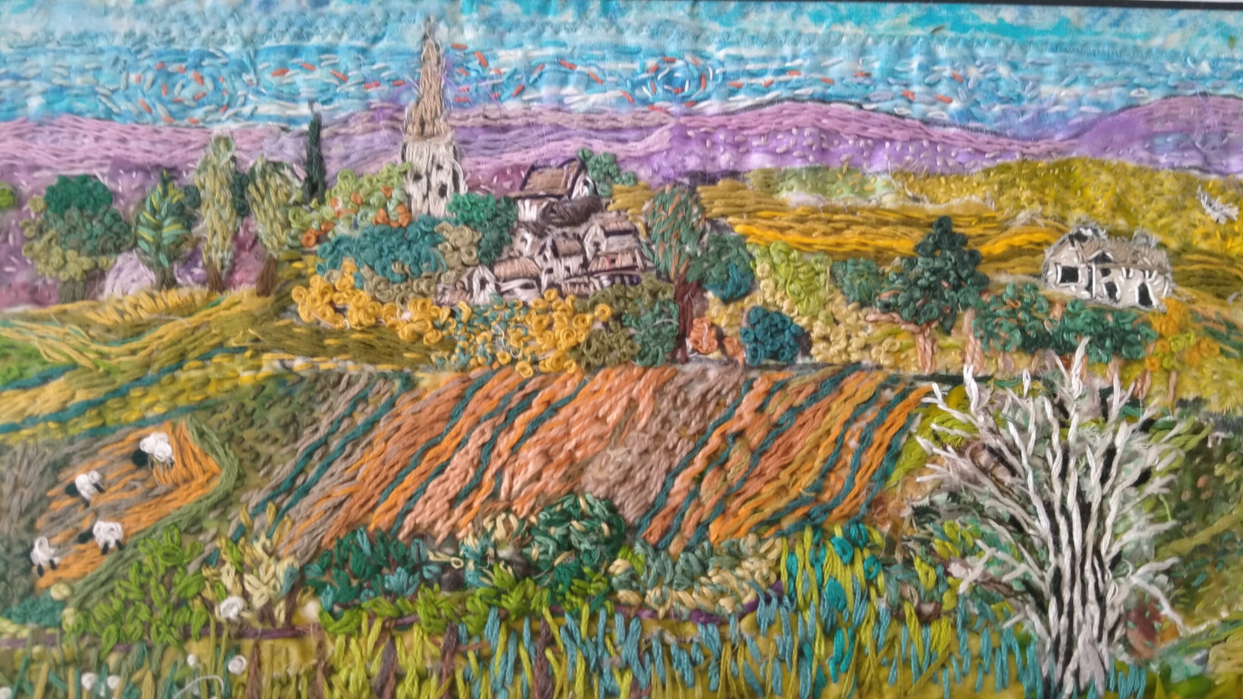 View Towards Kings Sutton by Lis Mann