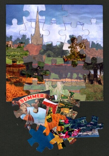 Summer Puzzle Pieces by Brian Goodey