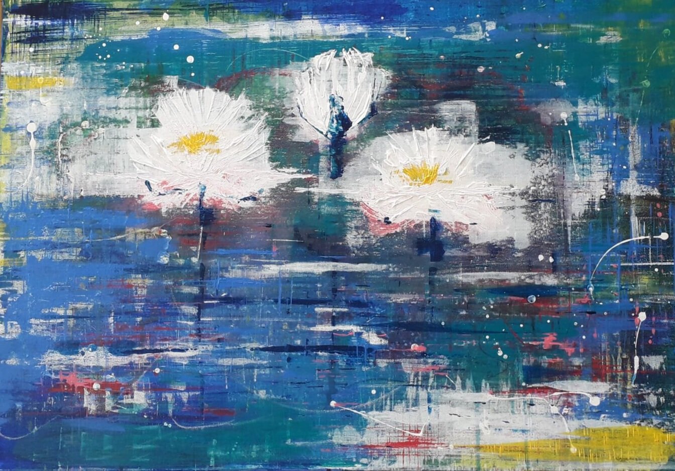 Lily Pond by Andrea Slater