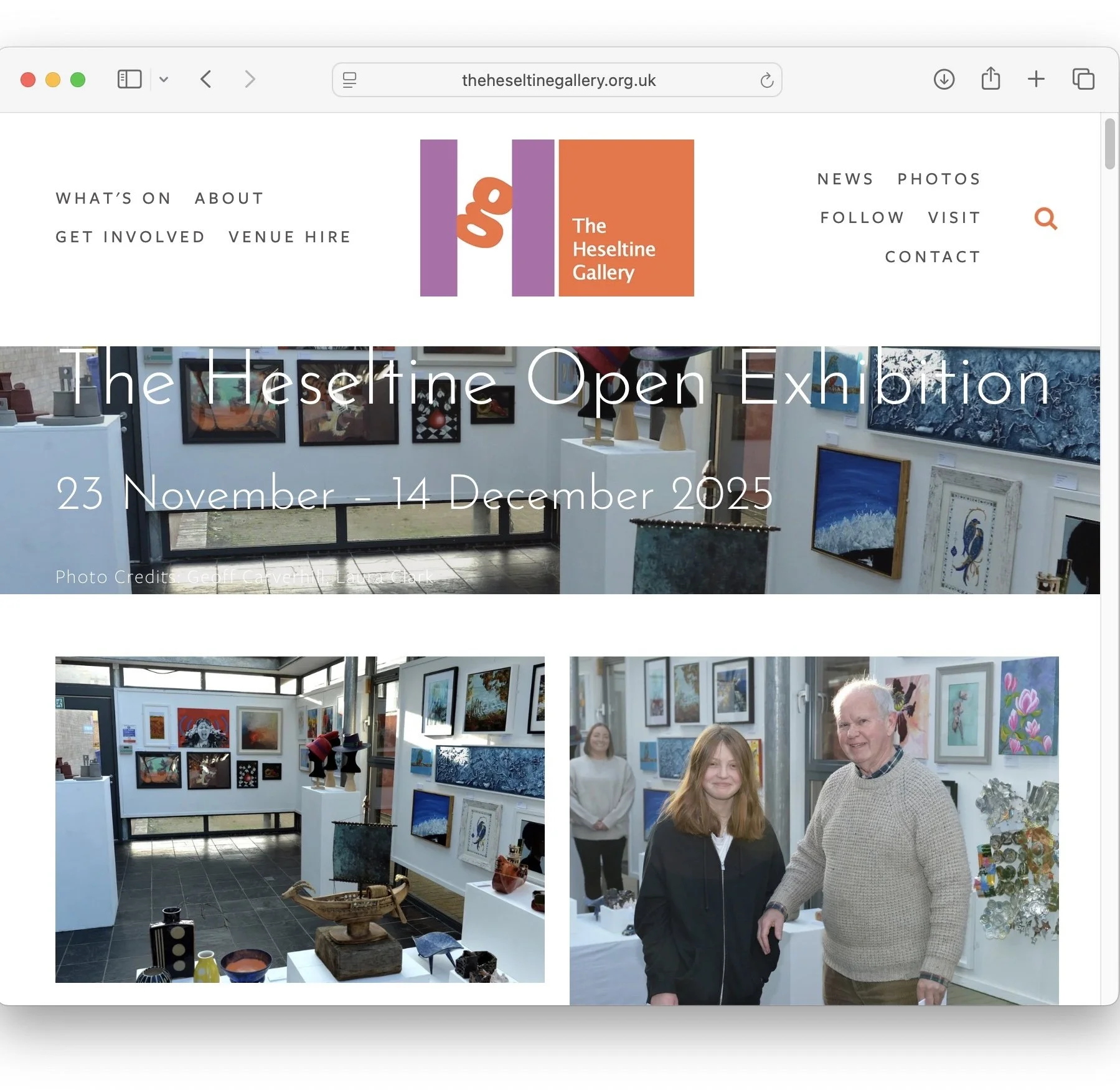 Website Update - New Photo Galleries