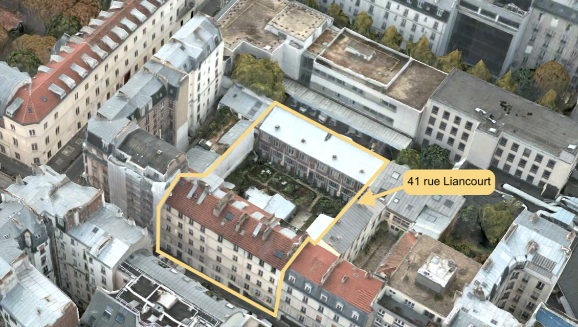 Immeuble à Paris 14ème
