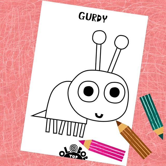 Ahhh.... This is Gurdy. The Olobob's not-a-pet-but-acts-like-one. Why not print him out and colour him in! 🖍️⁠
⁠
Please send us your completed pictures @olobobtop.⁠
⁠
&hearts;️Olobob⁠
⁠
@cbeebieshq #colourin #colouringsheet #colouractivity⁠
#CBeebie