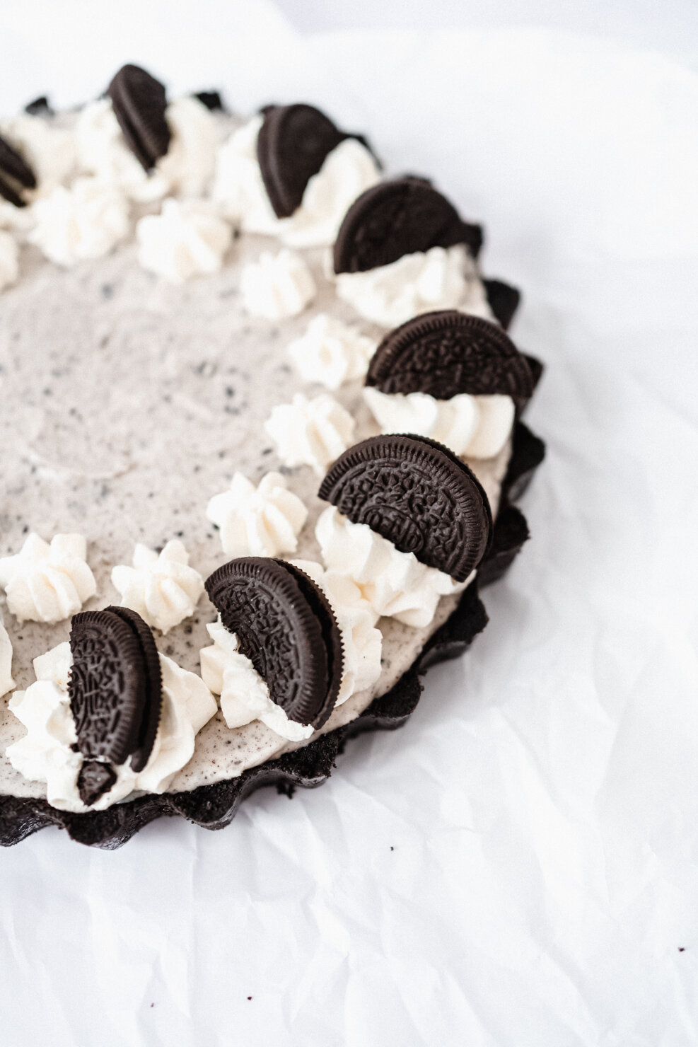 No Bake Oreo Cheesecake