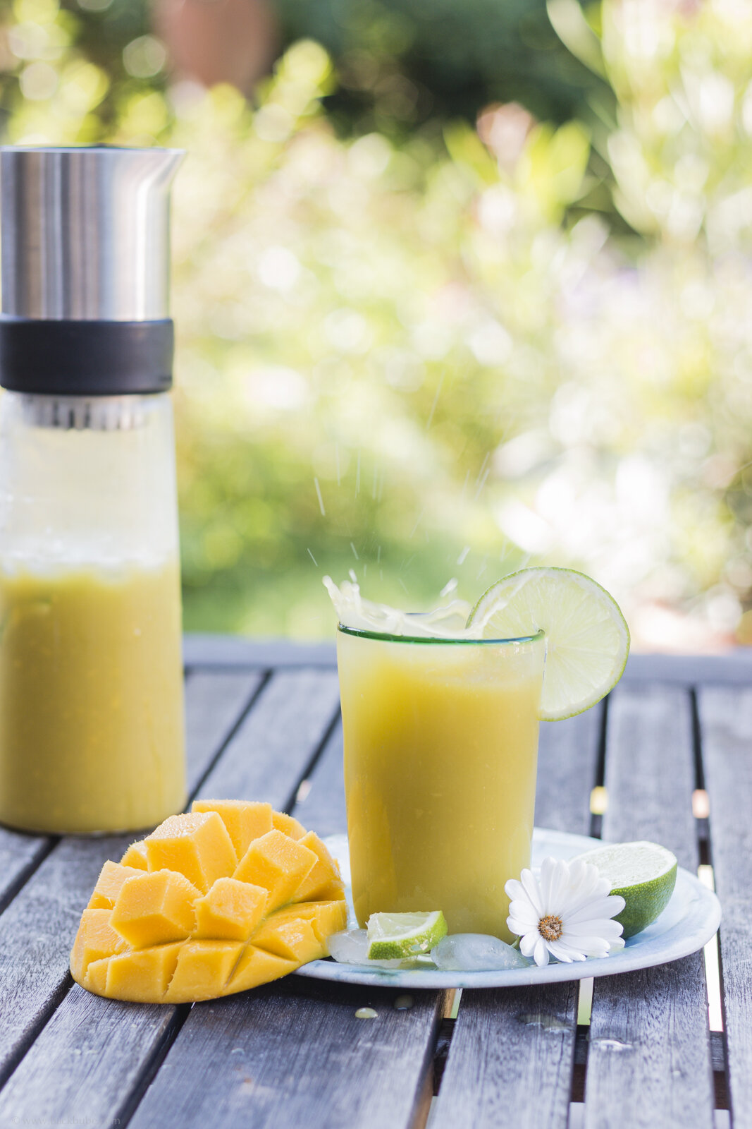 "Mango Matcha Brasil Tea" - ein Eistee passend zu den olympischen Spielen in Rio