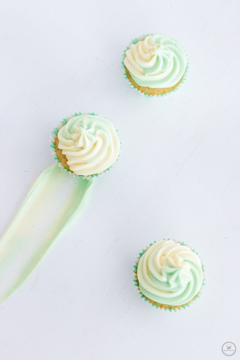 Vanillecupcakes mit Pastellfrosting
