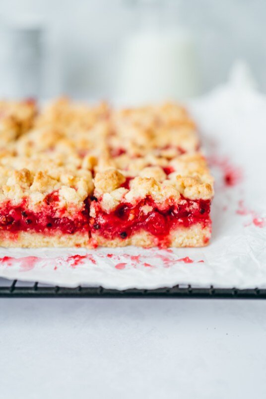 Johannisbeer-Streusel-Schnitten - ein Grundrezept — Backbube