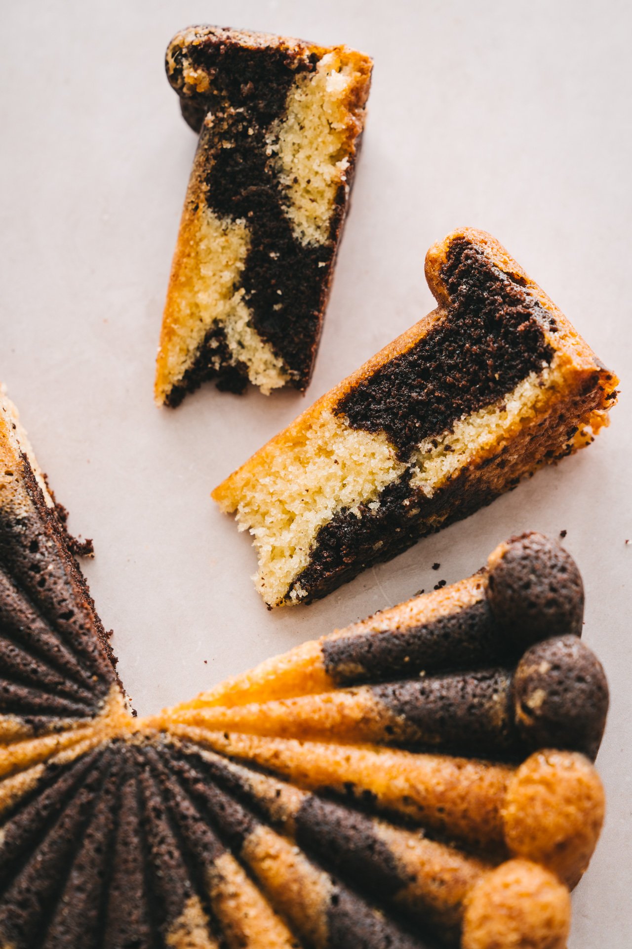 Kleiner Marmorkuchen