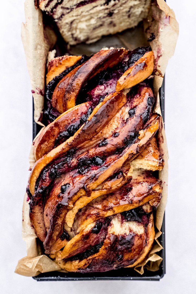 Blaubeer Babka bestes Rezept — Backbube